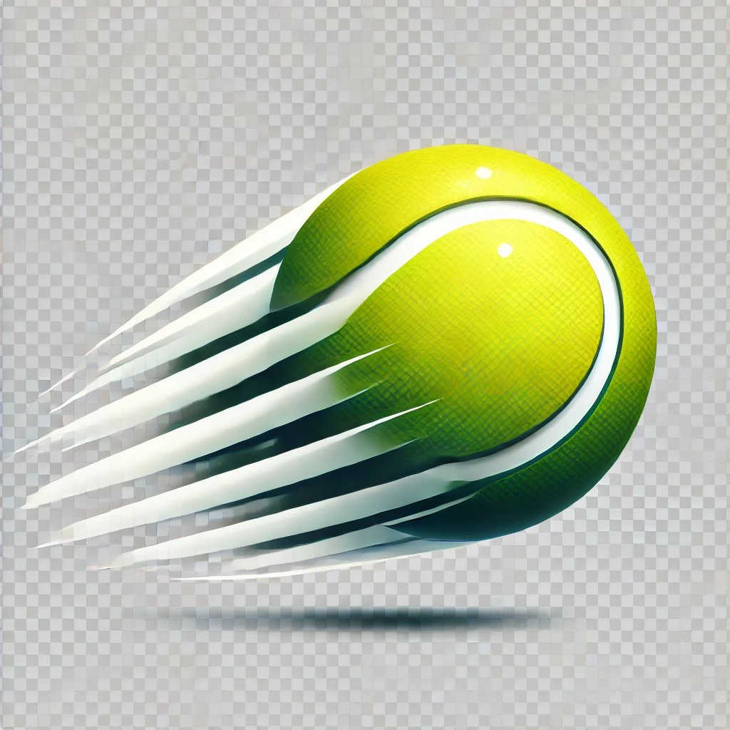 Spinning Tennis Ball